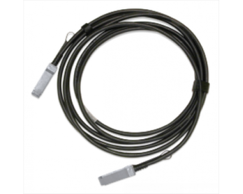 Кабель Mellanox passive copper cable, ETH 100GbE, 100Gb/s, QSFP28, 1.5m, Black, 30AWG, CA-N