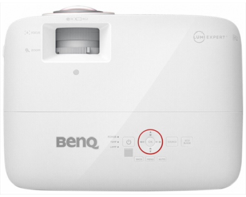 Проектор BenQ TH671ST DLP DC3 DMD; 1080P; 3000 AL; 1.2x zoom; High contrast ratio 10,000:1; Light Sensor thechnology; SmartEco ; 15,000 hrs lamp life; 5W speaker; HDMI x 2; MHL