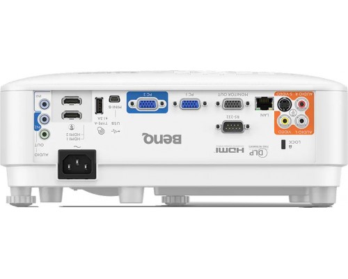 Проектор BenQ MW826STH WXGA, 3500 AL, 0.49 T/R, HDMIx2, VGAx2, Audio-in-2, Sound 10W, USB Power, Lan-control, Digital shrink and shift, interactive ready, wireless ready, antidust components