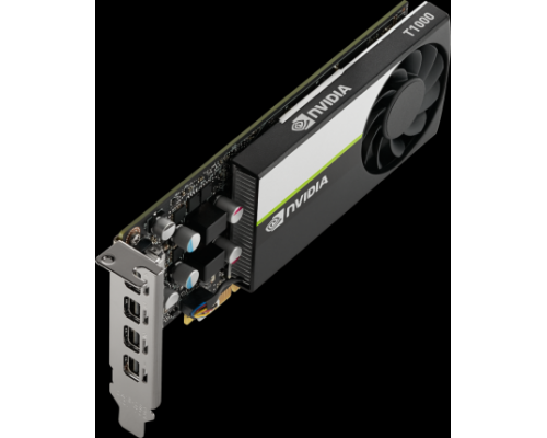 Видеокарта VGA PNY NVIDIA QUADRO T1000, 4 GB GDDR6/128 bit, PCI Express 4.0 x16, 4x mDP