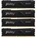 Оперативная память Kingston 64GB 3000MHz DDR4 CL15 DIMM (Kit of 4) 1Gx8 FURY Beast Black