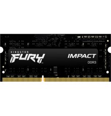 Оперативная память Kingston 4GB 1600MHz DDR3L CL9 SODIMM 1.35V FURY Impact                                                                                                                                                                                