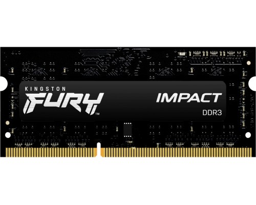 Оперативная память Kingston 4GB 1600MHz DDR3L CL9 SODIMM 1.35V FURY Impact