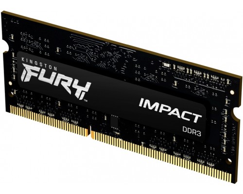 Оперативная память Kingston 4GB 1600MHz DDR3L CL9 SODIMM 1.35V FURY Impact