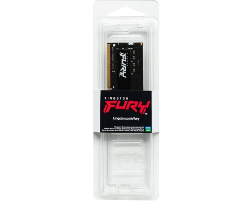 Оперативная память Kingston 4GB 1600MHz DDR3L CL9 SODIMM 1.35V FURY Impact