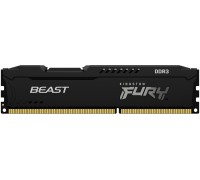 Оперативная память Kingston 4GB 1866MHz DDR3 CL10 DIMM FURY Beast Black                                                                                                                                                                                   
