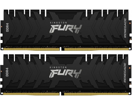 Оперативная память Kingston 32GB 3000MHz DDR4 CL15 DIMM (Kit of 2) 1Gx8 FURY Renegade Black