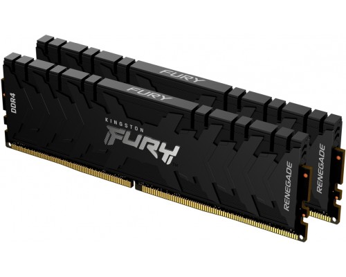 Оперативная память Kingston 32GB 3000MHz DDR4 CL15 DIMM (Kit of 2) 1Gx8 FURY Renegade Black