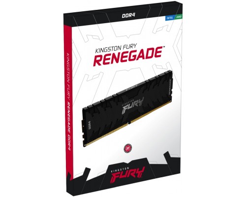 Оперативная память Kingston 32GB 3000MHz DDR4 CL15 DIMM (Kit of 2) 1Gx8 FURY Renegade Black