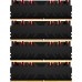 Оперативная память Kingston 64GB 3200MHz DDR4 CL16 DIMM (Kit of 4) 1Gx8 FURY Renegade RGB