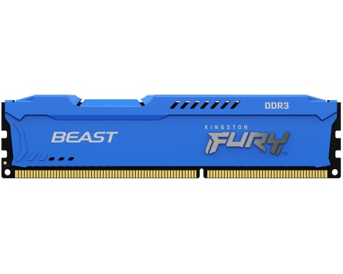 Оперативная память Kingston 8GB 1866MHz DDR3 CL10 DIMM FURY Beast Blue