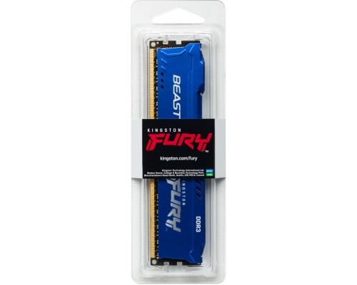 Оперативная память Kingston 8GB 1866MHz DDR3 CL10 DIMM FURY Beast Blue