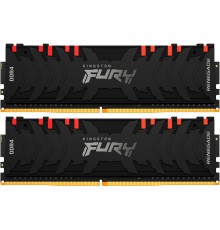 Оперативная память Kingston 32GB 3200MHz DDR4 CL16 DIMM (Kit of 2) 1Gx8 FURY Renegade RGB                                                                                                                                                                 