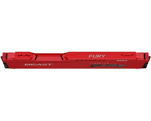 Оперативная память Kingston 8GB 1600MHz DDR3 CL10 DIMM FURY Beast Red