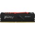 Оперативная память Kingston 8GB 3200MHz DDR4 CL16 DIMM FURY Beast RGB