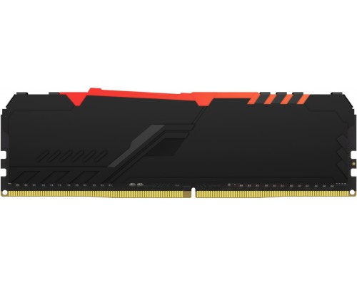 Оперативная память Kingston 8GB 3200MHz DDR4 CL16 DIMM FURY Beast RGB