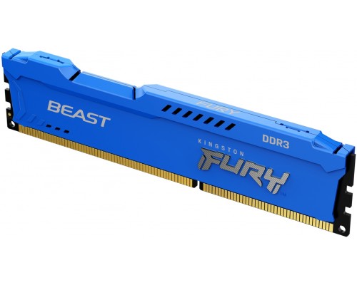 Оперативная память Kingston 8GB 1600MHz DDR3 CL10 DIMM FURY Beast Blue