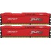 Оперативная память Kingston 8GB 1600MHz DDR3 CL10 DIMM (Kit of 2) FURY Beast Red