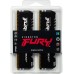 Модуль памяти KINGSTON Fury Beast Gaming DDR4 Общий объём памяти 16Гб Module capacity 8Гб Количество 2 3200 МГц Радиатор Множитель частоты шины 16 1.35 В RGB черный KF432C16BBAK2/16