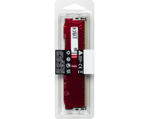 Оперативная память Kingston 8GB 1866MHz DDR3 CL10 DIMM FURY Beast Red