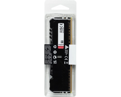 Оперативная память Kingston 16GB 3733MHz DDR4 CL19 DIMM 1Gx8 FURY Beast RGB