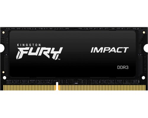 Оперативная память Kingston 8GB 1866MHz DDR3L CL11 SODIMM 1.35V FURY Impact