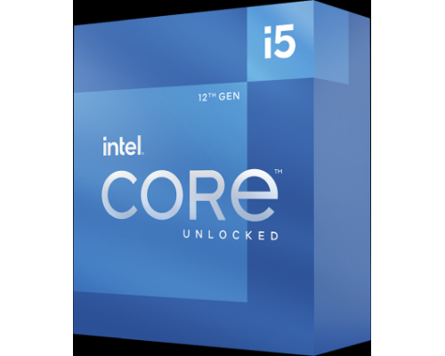 Процессор Core i5-12600K BOX (Alder Lake, Intel 7, C10(4EC/6PC)/T16, Base 2,80GHz(EC), Performance 3,70GHz(PC), Turbo 3,60GHz, Max Turbo 4,90GHz, UHD 770, L2 9.5Mb, Cache 20Mb, Base TDP 125W, Turbo TDP 150W, w/o cooler, S1700) (234108)