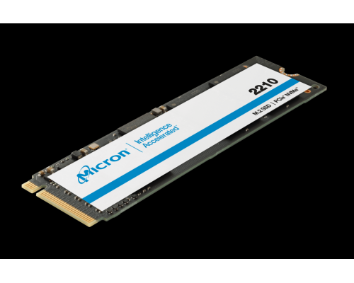 Жесткий диск Micron 2210 SSD 1TB, 3D QLC, M.2 (2280), PCIe Gen 3.0 x4, NVMe, R2200/W1800, TBW 360ТБ