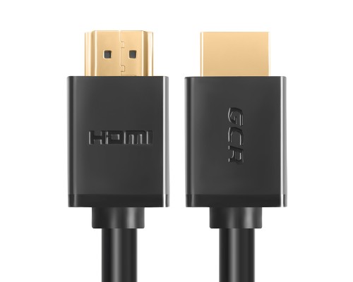 Кабель Greenconnect  3.0m HDMI версия 2.0, HDR 4:2:2, Ultra HD, 4K 60 fps 60Hz/5K*30Hz, 3D, AUDIO, 18.0 Гбит/с, 28/28 AWG, OD7.3mm, тройной экран, черный, GCR-HM411-3.0m