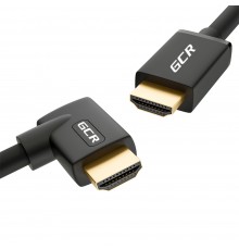 Кабель GCR  3.0m HDMI 2.0, M/M правый угол, черный, HDR 4:2:2, Ultra HD, 4K 60 fps 60Hz/5K*30Hz, 3D, AUDIO, 18.0 Гбит/с, 28/28 AWG, GCR-52323                                                                                                             