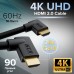 Кабель GCR  2.0m HDMI 2.0, M правый угол /M правый угол, черный, HDR 4:2:2, Ultra HD, 4K 60 fps 60Hz/5K*30Hz, 3D, AUDIO, 18.0 Гбит/с, 28/28 AWG, GCR-52313