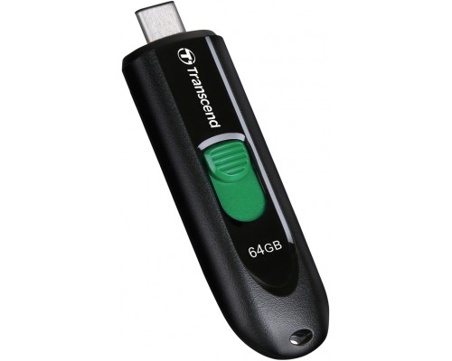 Накопитель USB Transcend 64GB JetFlash 790 (Black) type-C USB 3.2