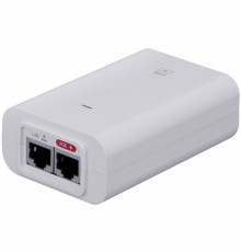 Уличный блок питания Ubiquiti U-POE-AF для внешних точек доступа Ubiquiti, вход: 48В, 802.3af, выход: 18В, 0.7А, гигабитный Ethernet порт                                                                                                                 