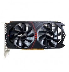 Видеокарта Ninja Radeon RX 560 (896SP) 4GB  GDDR5 128Bit (Dual Link DVI-D/HDMI/DP) (AHRX56045F) , RTL 15/25                                                                                                                                               