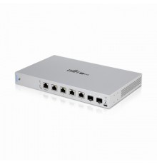 Коммутатор UniFi Switch XG 6POE [US-XG-6POE-EU] Ubiquiti PoE-коммутатор, 802.3bt, 4х 10G RJ45, 2х 10G SFP+, раздача 170 Вт                                                                                                                                