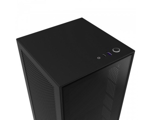 Корпус NZXT H1  CA-H16WR-B1-EU black case with 140 watercooler with riser card with 650W SFX-L PSU, modular cables, 80 PLUS Gold (EU)