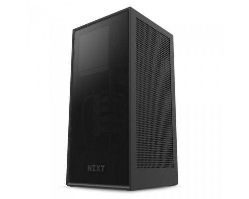 Корпус NZXT H1  CA-H16WR-B1-EU black case with 140 watercooler with riser card with 650W SFX-L PSU, modular cables, 80 PLUS Gold (EU)