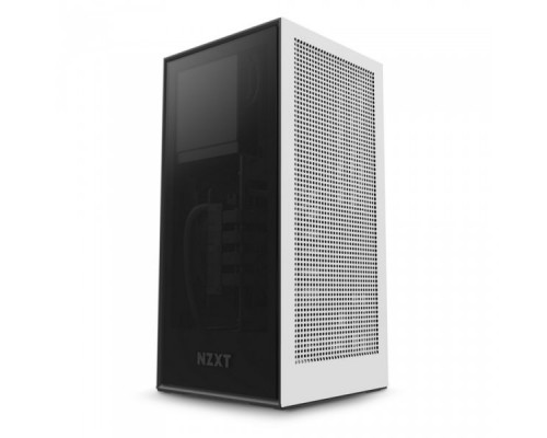 Корпус NZXT H1  CA-H16WR-W1-EU White black case with 140 watercooler with riser card with 650W SFX-L PSU, modular cables, 80 PLUS Gold (EU)