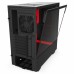 Корпус H511 CA-H511B-BR Compact Mid Tower Black/Red Chassis with 2x 120mm Aer F Case Fans