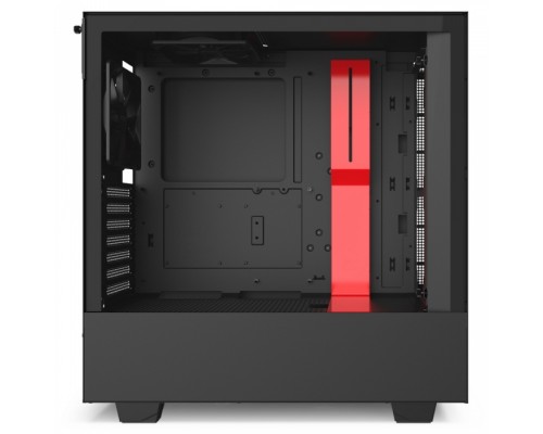 Корпус H511 CA-H511B-BR Compact Mid Tower Black/Red Chassis with 2x 120mm Aer F Case Fans