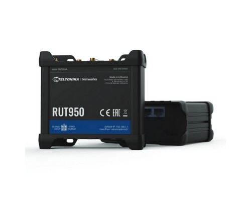 Маршрутизатор RUT950 4G (LTE) cat4 / 3G . 2x SIM / W-Fi / 4x RJ-45