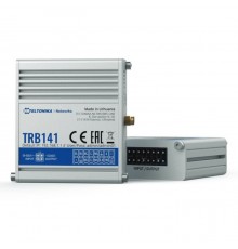 Коммутационный блок TRB141 industrial rugged GPIO LTE gateway 4G (LTE) cat1 / 3G / digital i/o                                                                                                                                                            