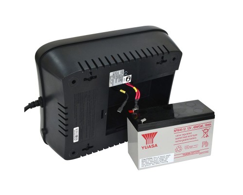 Источник бесперебойного питания Powercom Back-UPS SPIDER, Line-Interactive, LCD, AVR, 550VA/330W, Schuko, USB, black (1456259)