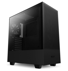 Корпус NZXT CA-H52FB-01 H Series H510 Version2 2021 Flow Edition ATX Compact Mid Tower Chassis Black Color                                                                                                                                                