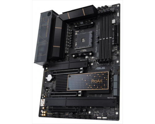 Материнская плата ASUS PROART X570-CREATOR WIFI, Socket AM4, X570, 4*DDR4, CrossFireX, HDMI + DP, SATA3 + RAID, Audio, Gb LAN, USB 3.2*10, USB 2.0*3,ATX ; 90MB18Z0-M0EAY0