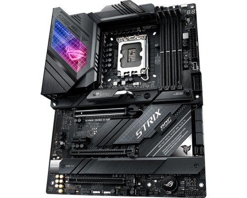 Материнская плата ASUS ROG STRIX Z690-E GAMING WIFI, LGA1700, Z690, 4*DDR5, DP+HDMI, SLI+CrossFireX, SATA3 + RAID, Audio, 2,5Gb LAN, USB 3.2*9, USB 2.0*8, ATX ; 90MB18J0-M0EAY0