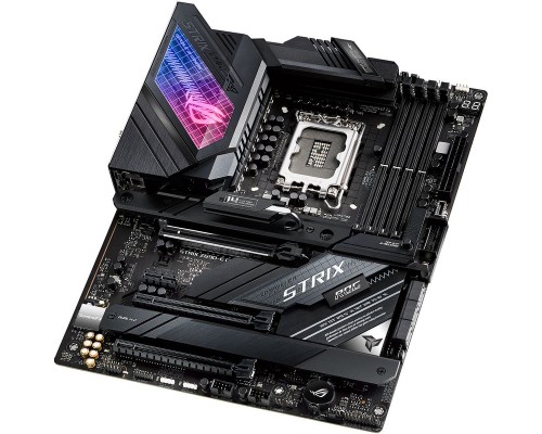 Материнская плата ASUS ROG STRIX Z690-E GAMING WIFI, LGA1700, Z690, 4*DDR5, DP+HDMI, SLI+CrossFireX, SATA3 + RAID, Audio, 2,5Gb LAN, USB 3.2*9, USB 2.0*8, ATX ; 90MB18J0-M0EAY0