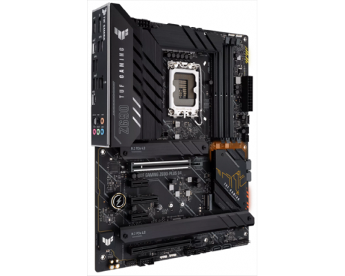 Материнская плата ASUS TUF GAMING Z690-PLUS D4, LGA1700, Z690, 4*DDR4, DP+HDMI, CrossFireX, SATA3 + RAID, Audio, Gb LAN, USB 3.2, COM*1 header (w/o cable), ATX ; 90MB16B0-M0EAY0