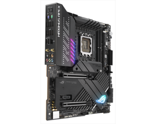 Материнская плата ASUS ROG MAXIMUS Z690 APEX, LGA1700, Z690, 4*DDR5 , SLI+CrossFireX, SATA3 + RAID, Audio, LAN 2,5GB, USB 3.2*13, USB 2.0*5, ATX; 90MB18I0-M0EAY0