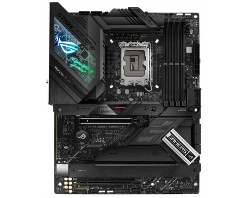 Материнская плата ASUS ROG STRIX Z690-F GAMING WIFI, LGA1700, Z690, 4*DDR5, DP+HDMI, SLI+CrossFireX, SATA3 + RAID, Audio, 2,5Gb LAN, USB 3.2, COM*1 header (w/o cable), ATX ; 90MB18M0-M0EAY0